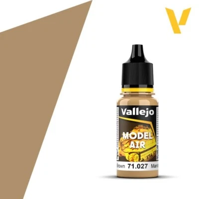 VALLEJO Farbe MODEL AIR für Airbrush 71.027 Hellbraun 18 ml 771027