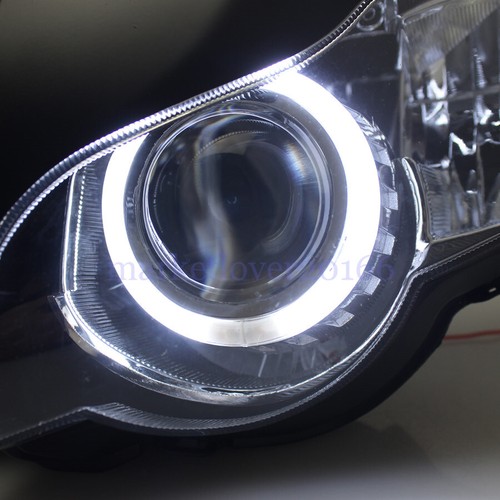Assembly Headlight HID White Angel Eye Projector Lamp For Honda CBR1000RR 08-11 - Picture 9 of 9
