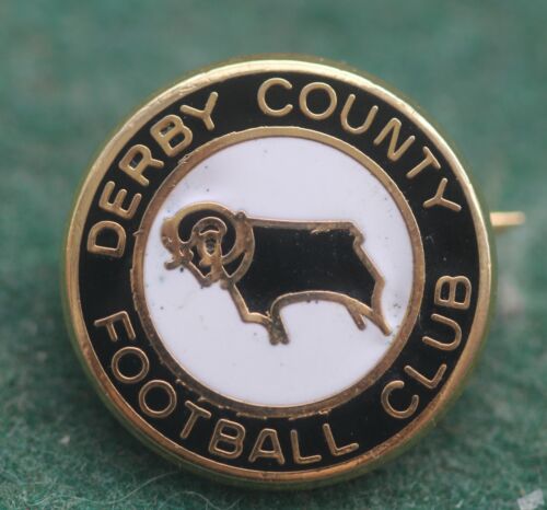 RARE England Derby County FC Football Club Enamel Pin Badge REEVES - Picture 1 of 2