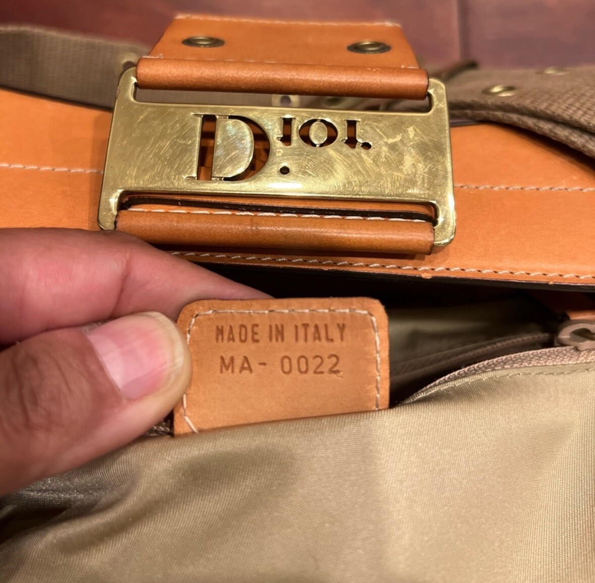 Dior Street Chic Bag Columbus Ave Diorissimo Canv… - image 5