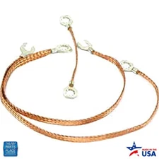 1967 Impala Caprice Bel Air Ground Strap Wiring Wire Kit V8 283 327 350 Engine