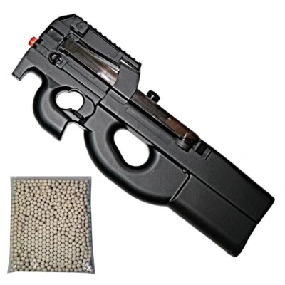 Well D90h AEG Electric Full Auto Airsoft Gun - 290 FPS with 200 Round 6mm BBs