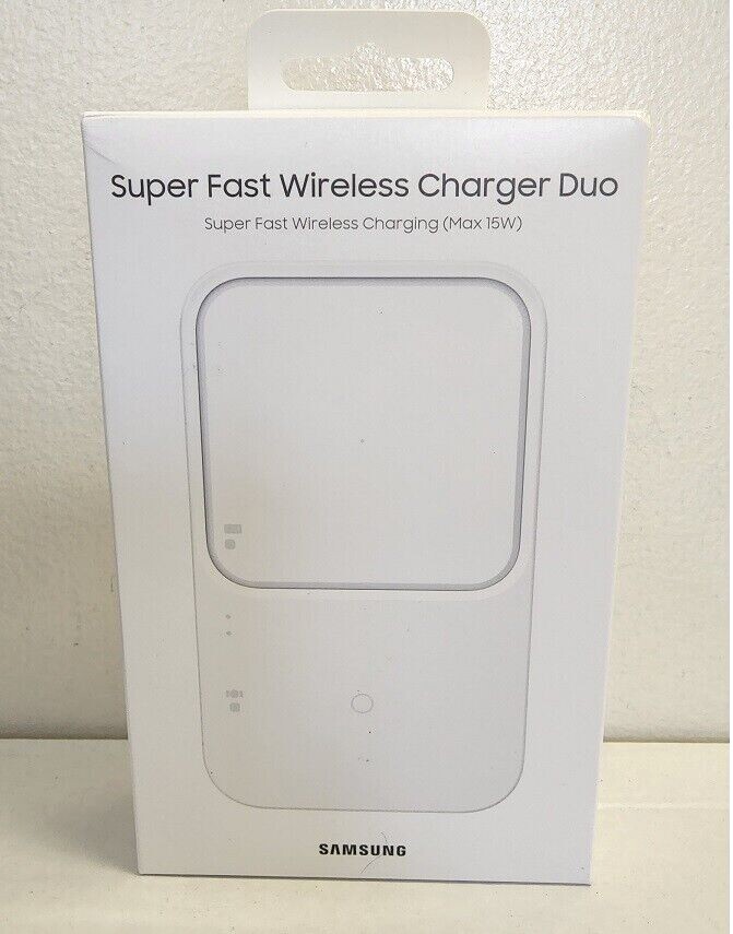 Brand New Sealed Samsung Super Fast Wireless Charger Duo EP