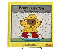 Bear's Busy Year : A Book about Seasons by Marcia Leonard 1990