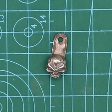 1 Piece Hand Made Silver Skull Filler Tab for for Rick Hinderer XM18 3.5”