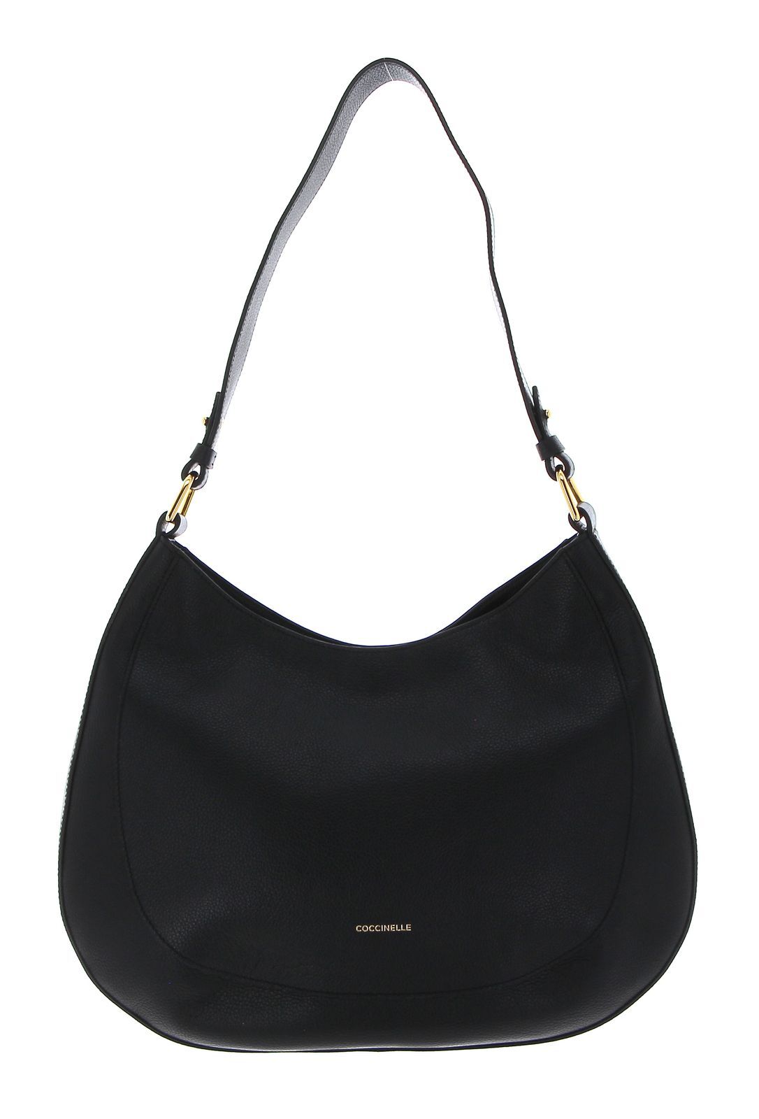 SAOLA COCCINELLE borsa a tracolla Sole Handbag Bottalatino Leather Noir