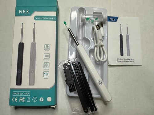 NE3 Earpick Wax Removal Endoscope Visually Magnified on Camera Phone - Picture 3 of 4