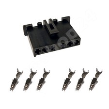 Stecker 6-polig Reparatursatz f&uuml;r Ford Transit R&uuml;ckleuchte R&uuml;cklicht Crimp