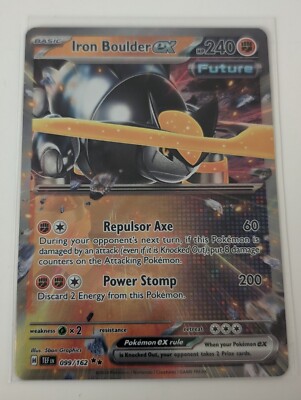 Pokemon SV05: Temporal Forces 099/162 Iron Boulder ex