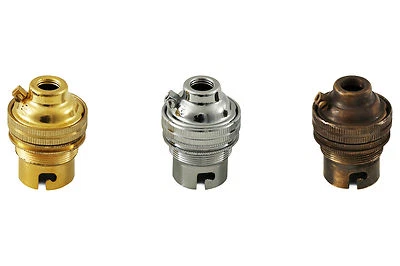 Metal BC B22 Bayonet Cap Bulb Lamp Holder M10 Vintage Retro MLH004 lampholders