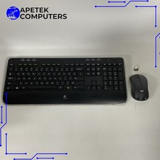 LOT of 1 Logitech Keyboard K520 Mouse M310 Wireless Combo Set USB reciever
