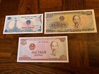 1,000 , 100 & 1 Vietnam Dong banknotes UNC