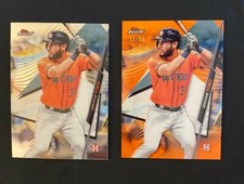 Abraham Toro 2020 Topps Finest ORANGE Refractor 18/25! ASTROS, PLUS BONUS BASE !
