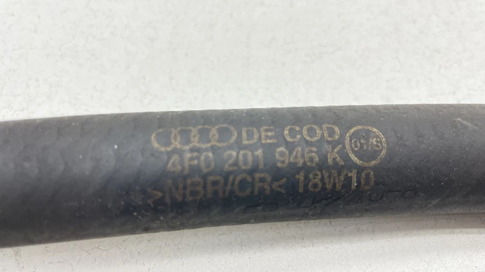 Manguera de bomba de detección de fugas Audi A6 Quattro 2007-2011 OEM #4F0201946K Foto 3 de 4