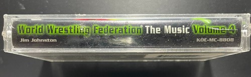 Jim Johnston – World Wrestling Federation: Music,Vol. 4 (Cassette, Compilation) - Picture 3 of 3