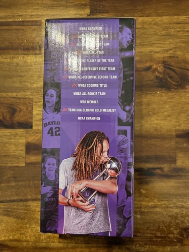 2023 Phoenix Mercury Brittney Griner SGA Bobble Bobblehead NIB WNBA IN HAND! - Picture 2 of 5