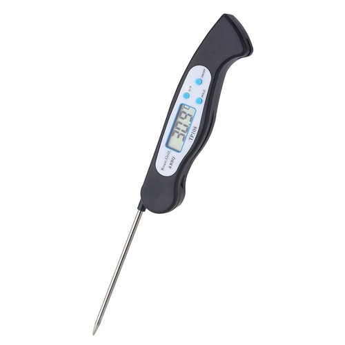 Klappbare Digital Ofen Labor Thermometer BBQ Fleisch flüssiges Wasser Öl Essensp - Bild 7 von 9
