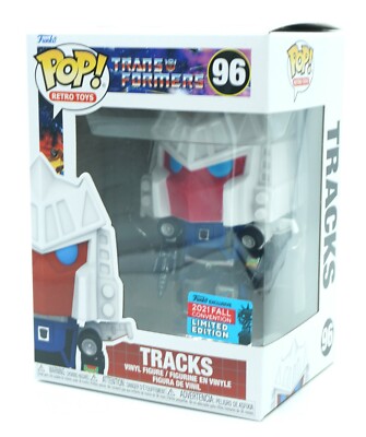 Funko POP! Tracks Transformers 2021 Fall Convention Retro Toys Vinyl Figure neu