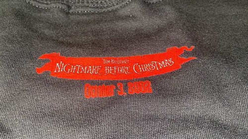 2002 Disneyland Nightmare Before Christmas Haunted Mansion Holiday Sweatshirt 2X - Picture 10 of 11