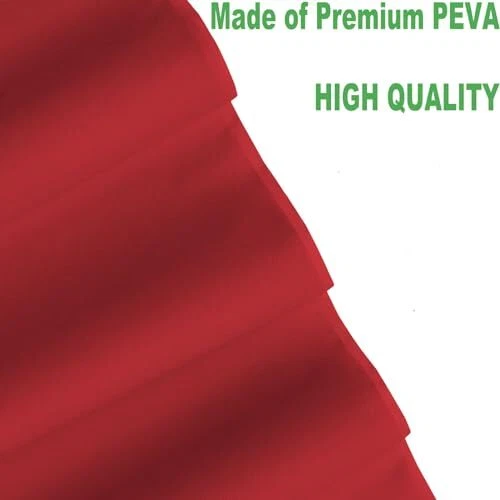 Plastic Red Tablecloths 3 Pack Disposable Table Covers 54 x 108 Inch B3 Red - Image 2 of 4