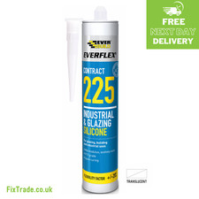 Glazing Silicone 295ml Clear