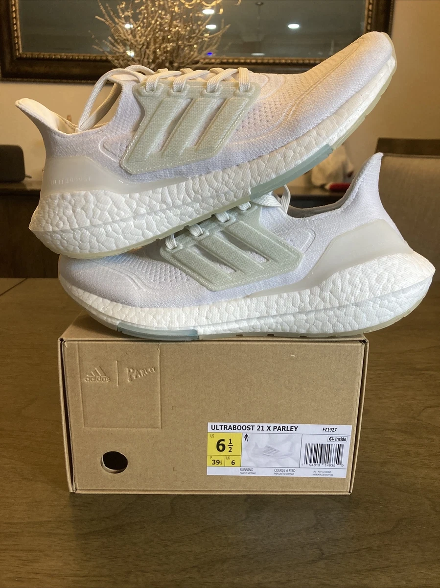 adidas gazelle silver green womens Adidas Mens Ultraboost 21 x Parley Shoes 'Non Dye' – Extra Butter main image 0