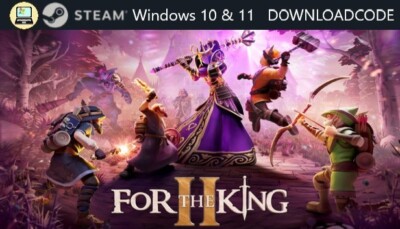NEU PC Computer Spiel For The King II für Windows 10 11 STEAM Download Code Key
