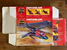 M.A.S.K 1985 Switchblade (empty) BOX only mask kenner