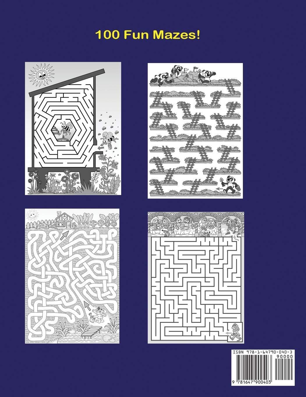 The Big Book of Mazes for Kids 100 Fun and Challenging Mazes. 9781647900403 eBay