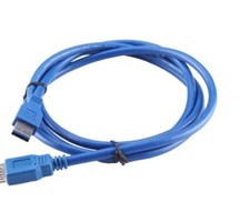 1 METER LANGES USB-KABEL ANSCHLUSSKABEL FÜR FANTEC 3D ALUPLAY MEDIA PLAYER
