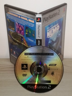 Finding Nemo Ps2 Game Sony Playstation 2 Platinum Disney Pixar