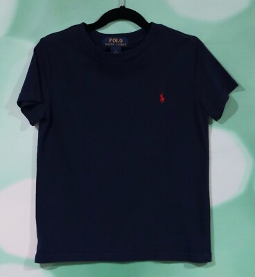 Polo Ralph Lauren Size 6 Boys Navy Blue Embroidered Pony
