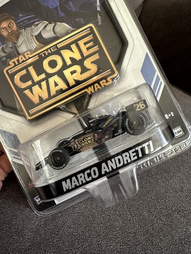Greenlight 2008 #26 Marco Andretti Star Wars The Clone Wars IndyCar escala 1:64 - Imagen 6 de 8