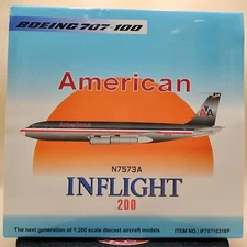 InFlight 1/200 Boeing 707-100 American Airlines N7573A IF70710318P airplane