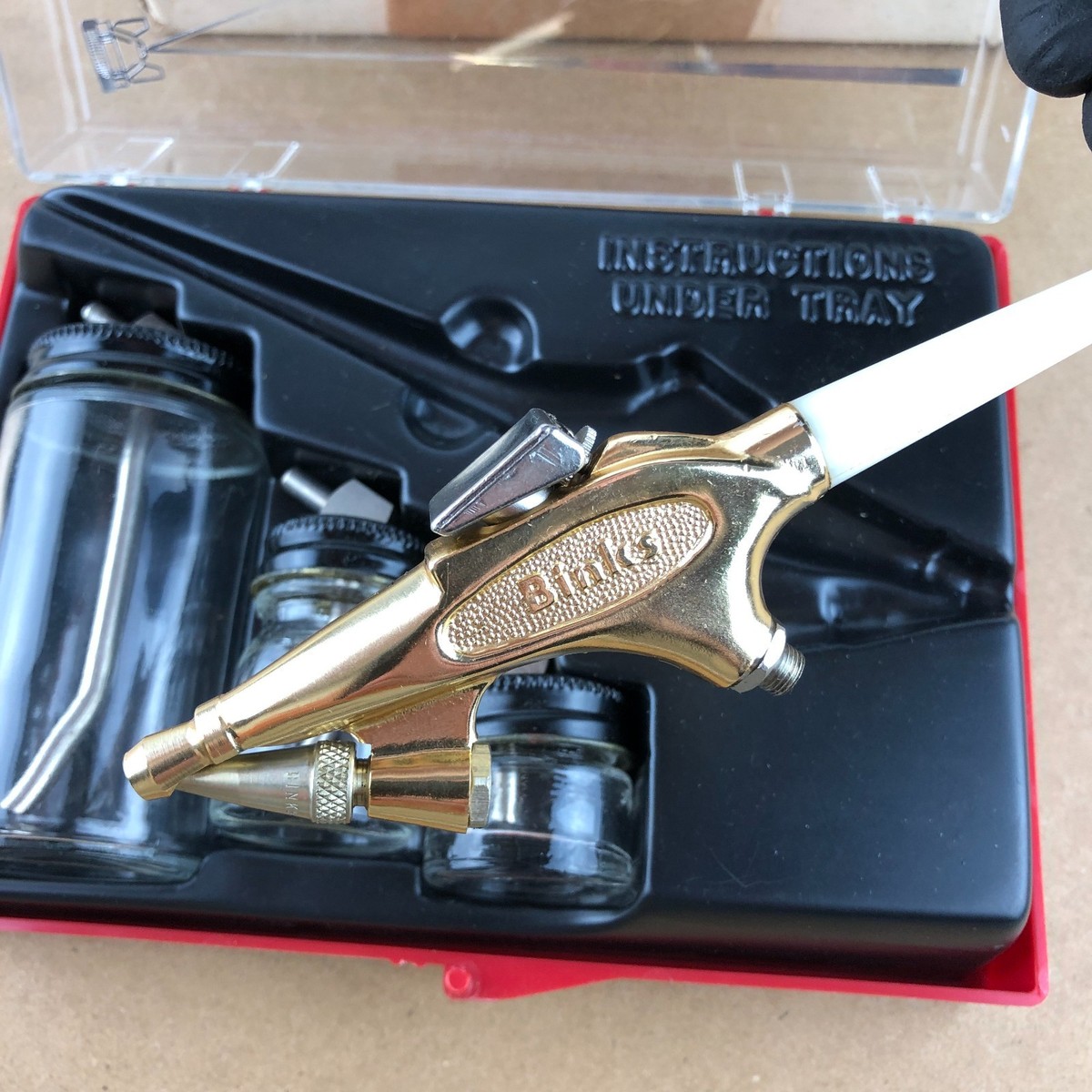 Vintage BINKS WREN Air Brush New Case & Box Set # 2 Type B, # 59