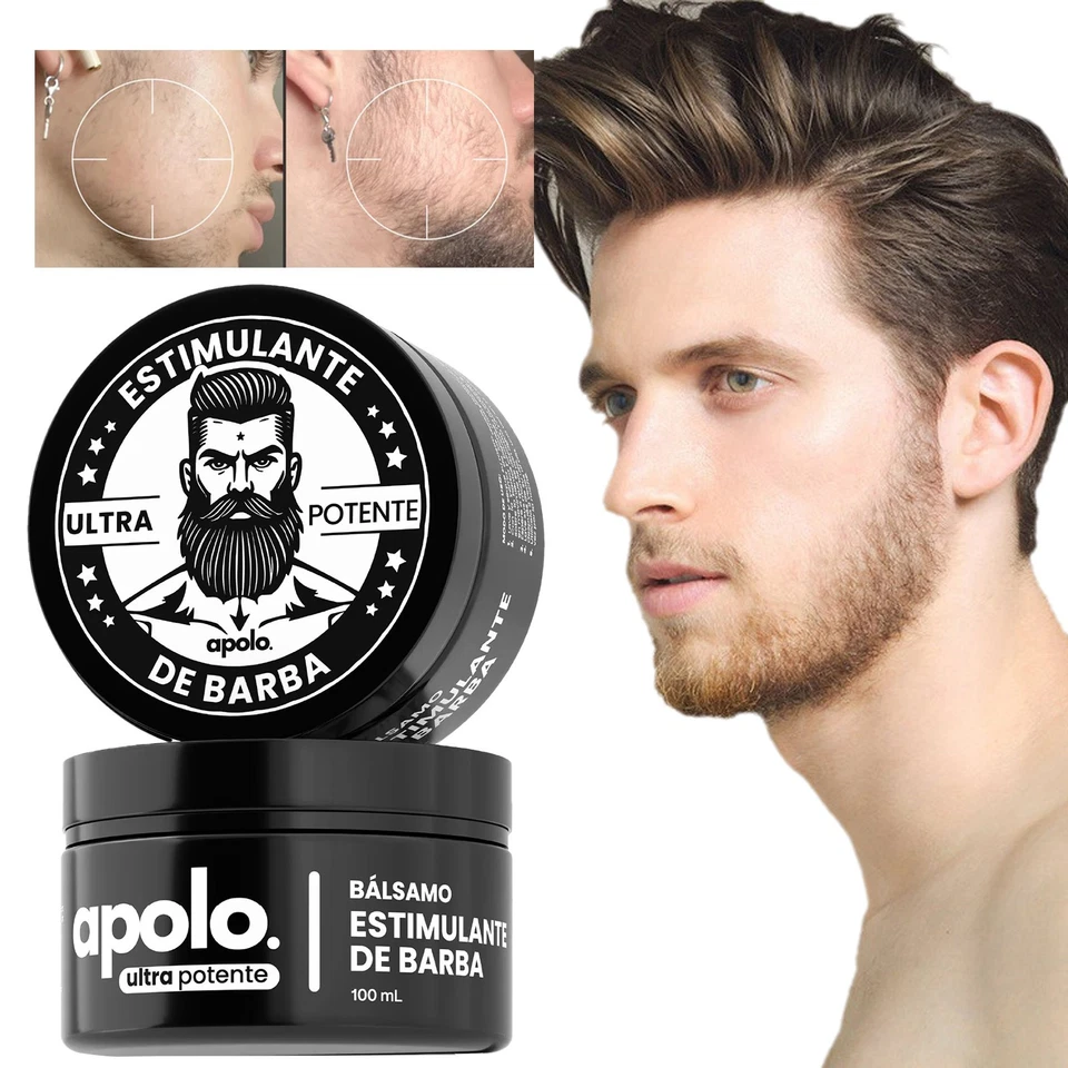 2Pack Beard Cosmetics Beard Oil - Barba Apolo Cosmetics Para Barba 100ml - Image 2 of 4