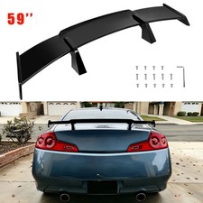 For Infiniti G35 G37 2003-08 Glossy 59 Rear Trunk Spoiler Racing Wing Pro Style