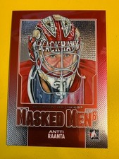 67856 	2013-14 Between the Pipes Masked Men 6 Red #MM12 Antti Raanta BK$12.50
