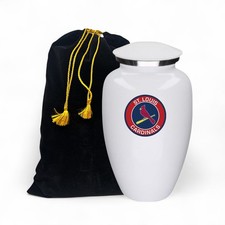 Adult Cremation Urn St. Louis Cardinals Baseball Human Ashes Large Funeral Urns
