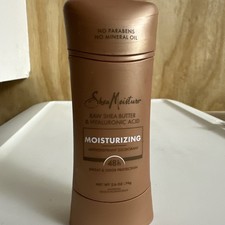 SheaMoisture Antiperspirant Deodorant Stick Shea Butter 2.6 OZ EXP 5/26