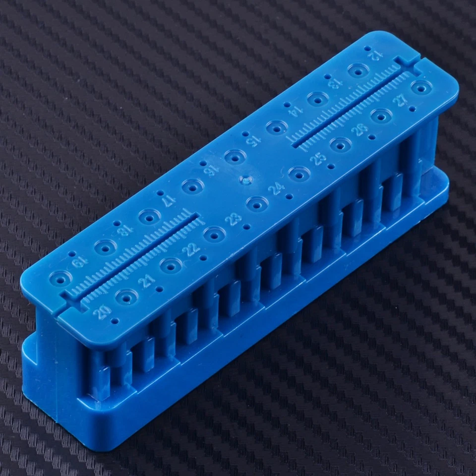 Dental Endo Measuring Block Endodontic File Ruler Autoclavable Medical Use - Photo 1/2