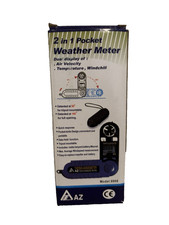 AZ Instrument 8908 Thermo-Anemometer Windmesser Temperaturmesser OVP Neu