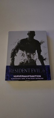 @Steelbook - Selten - Resident Evil 6 - OHNE SPIEL - Größe G2@