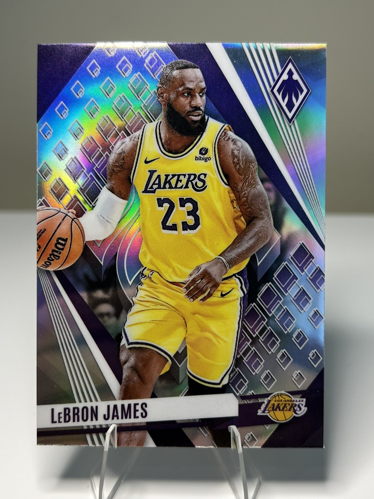 2023-24 Panini Phoenix - LeBron James #211 Color Burst - Lakers SP