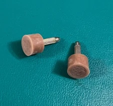 Super Star Round 9 mm HIGH HEEL TIPS Taps Lifts Shoe Repair Heels 12 Pair Oak