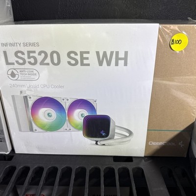 Infinity Series DeepCool LS520 SE WH 240mm Liquid CPU Cooler ~ Factory Sealed