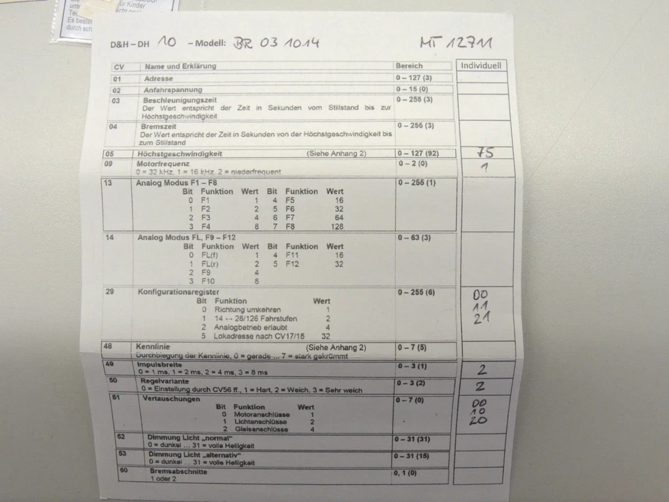 Minitrix 12617 Spur N Dampflok BR 03 1014 Digital Funktion geprüft Text lesenOVP - Bild 4 von 4