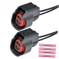 2pcs Halogen Headlight Small Connector Pigtail fit for Ram 1500 2019-2022,