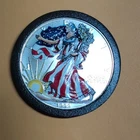 U.S. Mint American Eagle 1999 1 oz Silver .999 Coin Colorized Uncertified
