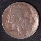 1936-D Indian Head Buffalo 5c Nickel Circulated Condition Denver Mint